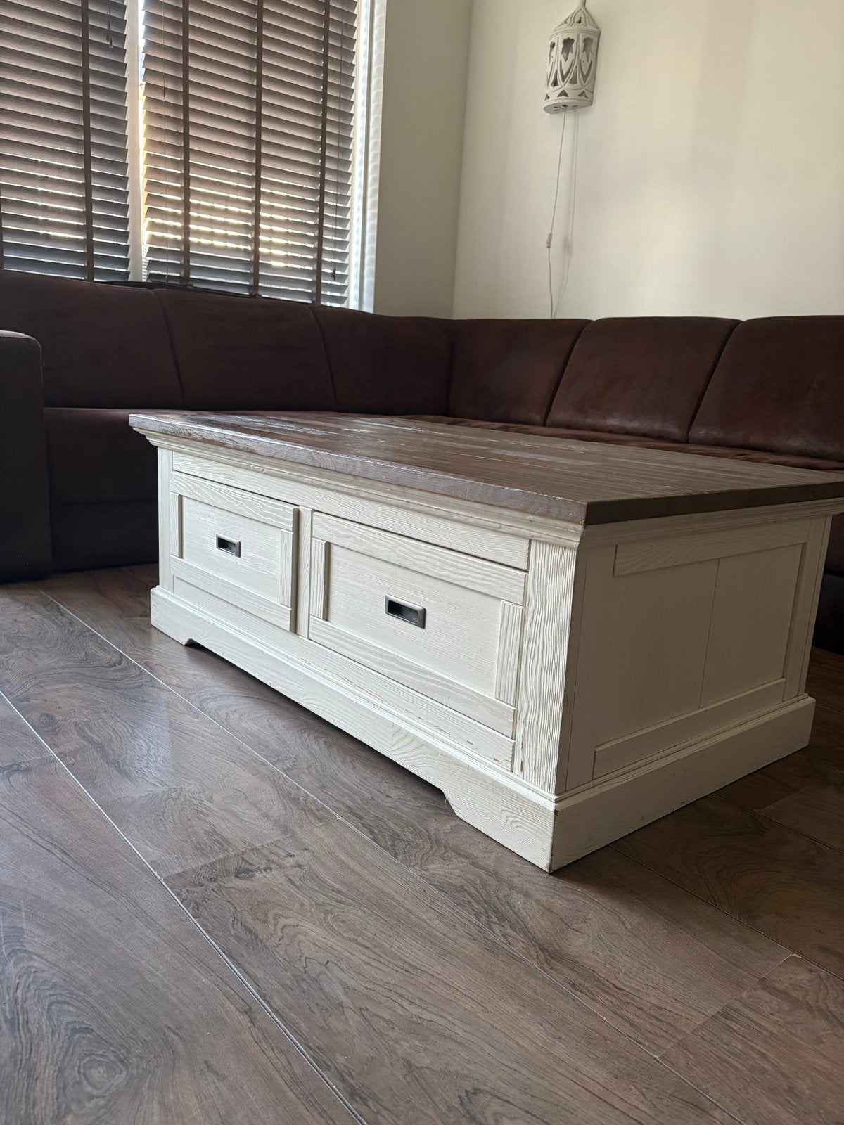 Haco salontafel met lades - 120x70x45 cm, Ophalen, Gebruikt, 100 tot 150 cm, 50 tot 100 cm