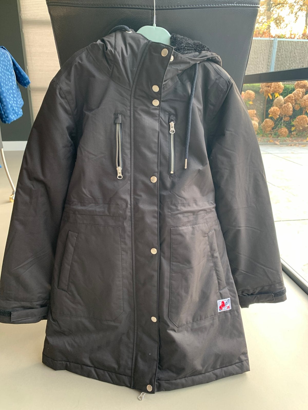 NIEUW Danefae Inge Winterjas Zwart Maat S, Ophalen of Verzenden, Nieuw, Maat 36 (S), Zwart