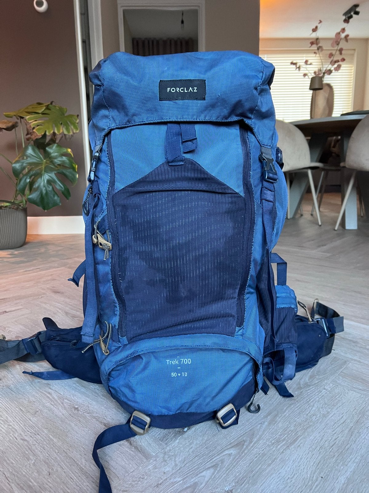 Forclaz Trek 700 Wandelrugzak 50+10L, Ophalen of Verzenden, Gebruikt, Rugzak