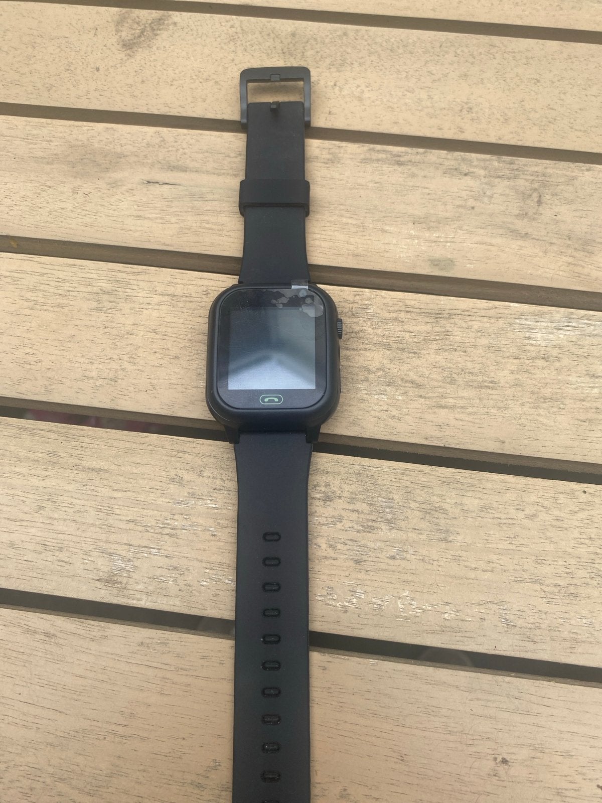 Smartwatch voor kinderen - Zwart met oplader en handleiding, Zwart, IOS, Nieuw, Ophalen of Verzenden