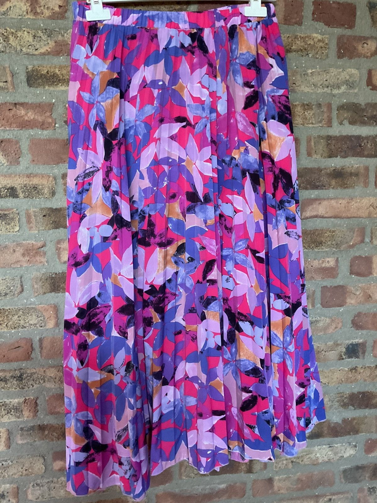 Nieuw! Prachtige lange rok in supermooi paars roze dessin 42, Kleding | Dames, Rokken, Overige kleuren, Maat 42/44 (L), Nieuw