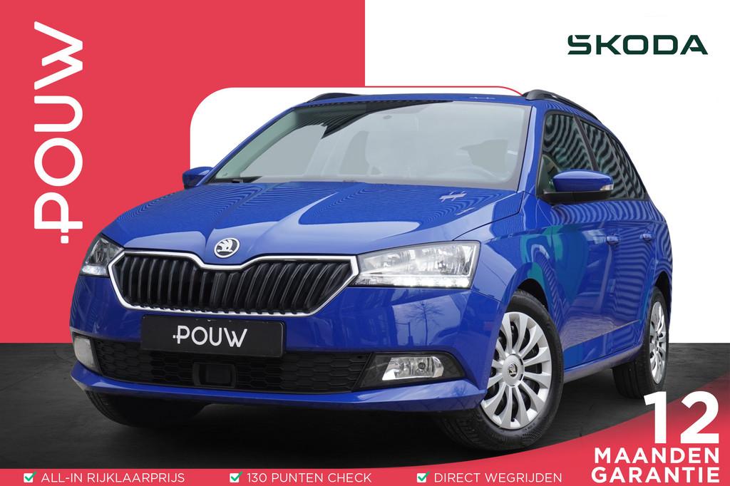 Skoda Fabia Combi 1.0 TSI 95pk Ambition | SmartLink | Cruise, Voorwielaandrijving, 12 maanden, Stof, Gebruikt