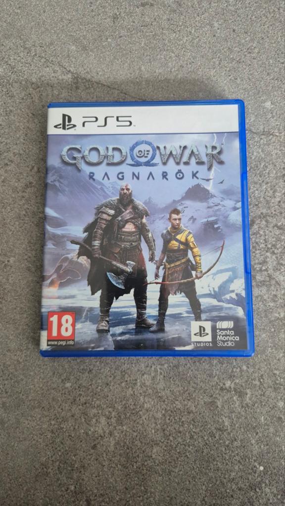God of War Ragnarök PS5 - Zo goed als nieuw, Spelcomputers en Games, Games | Sony PlayStation 5, Avontuur en Actie, Vanaf 18 jaar