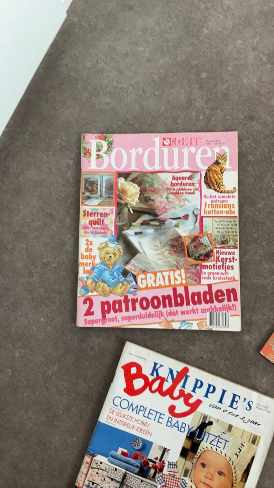 Margriet Borduren uit de jaren '90 met patronen, Boeken, Ophalen of Verzenden, Gelezen, Damesbladen