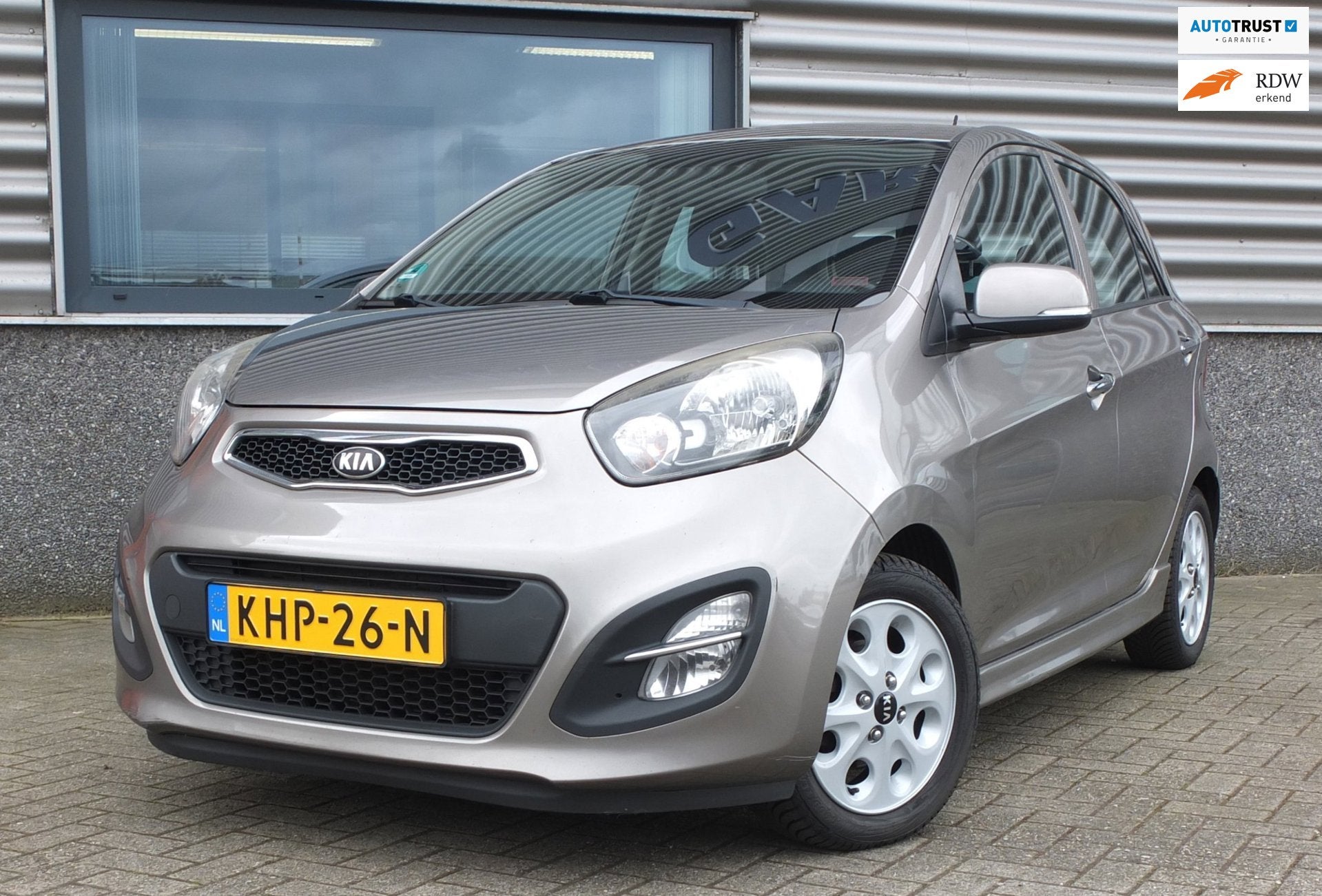 Kia PICANTO 1.0 Comfort Pack | 100% Onderhouden | Stoelverwa, Euro 5, Stof, Gebruikt, Zwart
