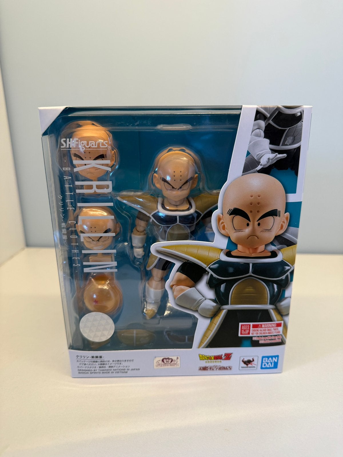 S.H. Figuarts Dragon Ball Z | Krillin Battle Clothes Namek, Ophalen of Verzenden, Nieuw