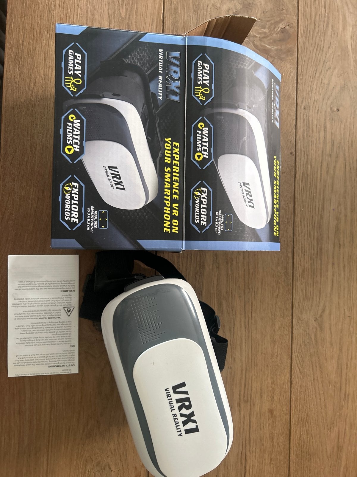 VRX1 Virtual Reality Bril - Nieuw in doos, Ophalen of Verzenden, Nieuw, VR-bril, Telefoon