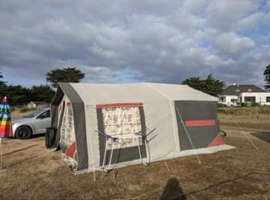 Jamet Vouwwagen - Ideaal voor gezinsvakanties, Caravans en Kamperen, Ophalen, Gebruikt, Tot en met 4