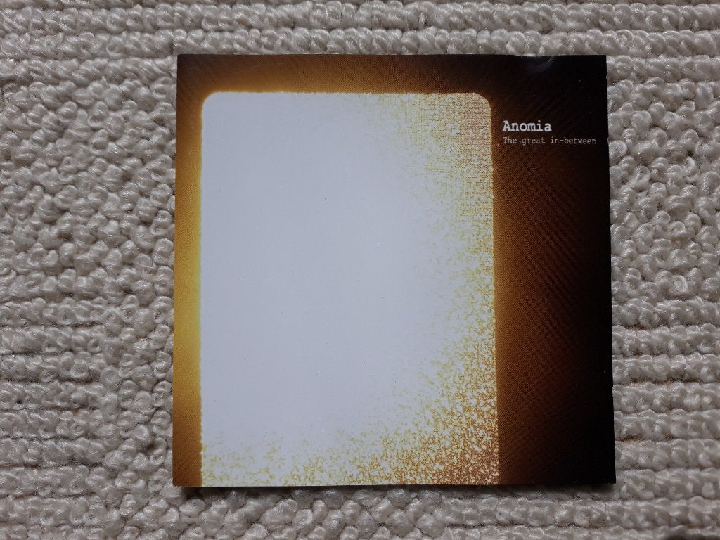 CD Anomia - The great in-between (2011), Ophalen of Verzenden, Zo goed als nieuw, Overige genres