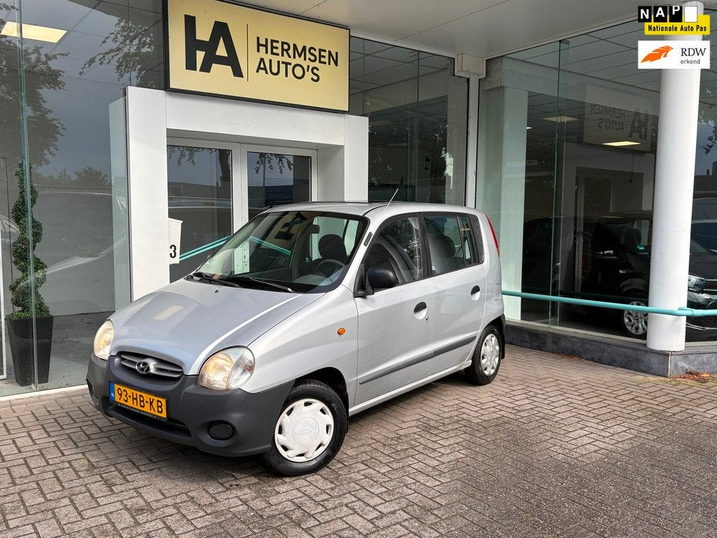 Hyundai Atos Multi 1.0i GLS|Trekhaak|Airco|APK|, Voorwielaandrijving, 4 cilinders, Origineel Nederlands, Bedrijf