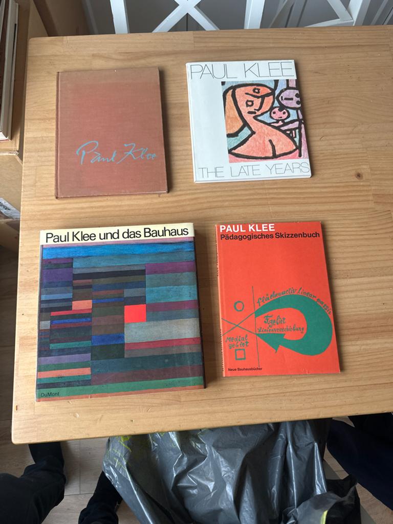 Paul Klee Boeken Collectie - 4 Kunstboeken, Ophalen of Verzenden, Gelezen, Overige onderwerpen