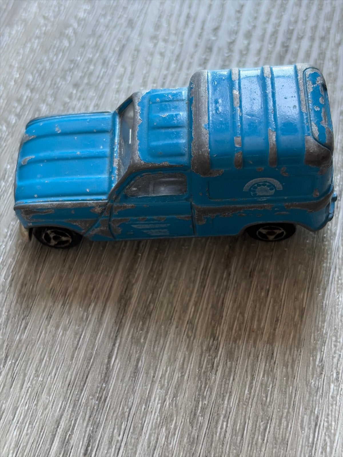 Majorette Renault 4L Speelgoedauto - Blauw, Gebruikt, Hobby en Vrije tijd, Modelauto's | 1:43, Ophalen of Verzenden, Gebruikt