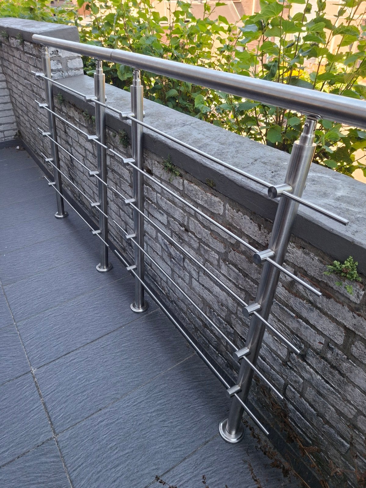 RVS Balustrade - hek-Modern en Duurzaam, Ophalen, Overige materialen, Overige typen, Zo goed als nieuw