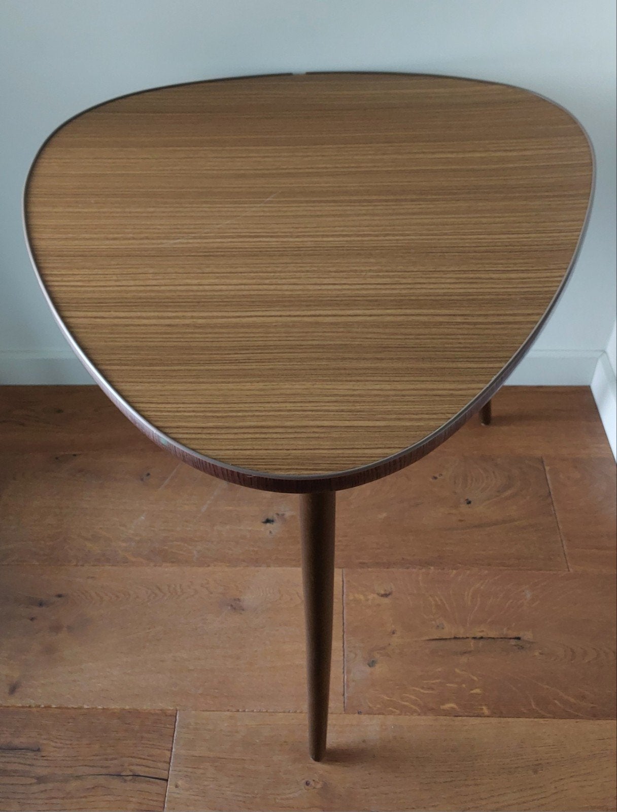 Vintage bijzettafel / niertafel, 45 tot 60 cm, Kunststof, Gebruikt, Overige vormen