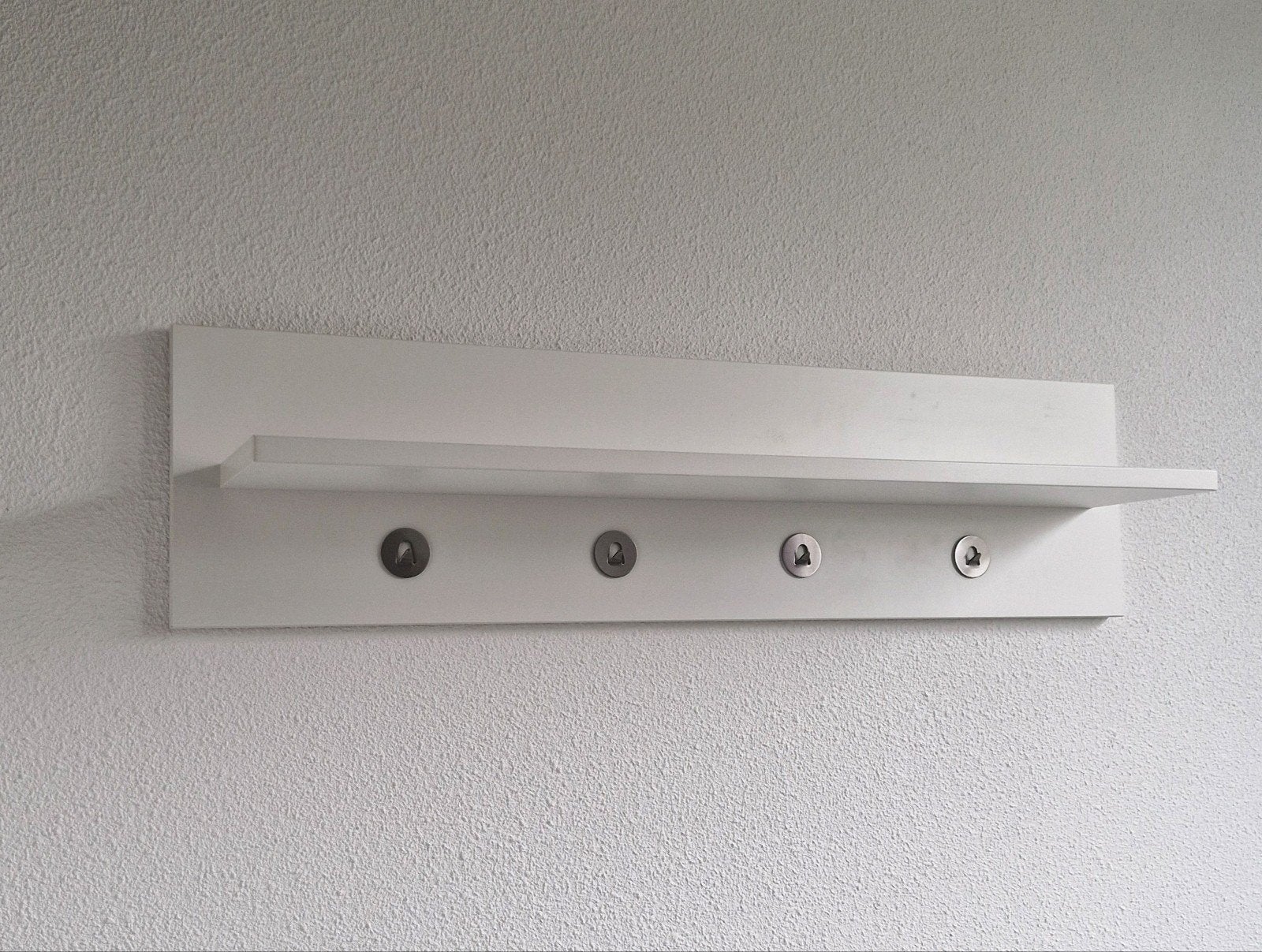 Bopita wandkapstok kinderkamer met legplank wit 78 cm, Wandkapstok, Gebruikt, Ophalen of Verzenden, Minder dan 100 cm