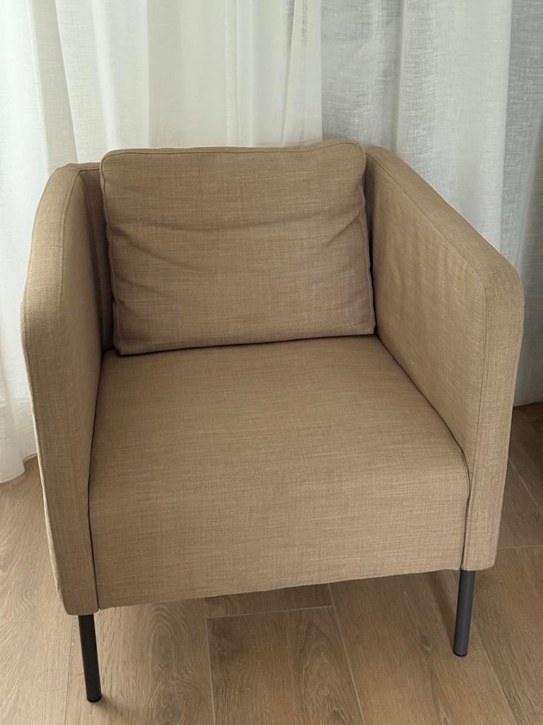 IKEA EKERÖ Fauteuil - Comfortabele en stijlvolle stoel, Huis en Inrichting, Fauteuils, Ophalen, Gebruikt, Stof, 75 tot 100 cm