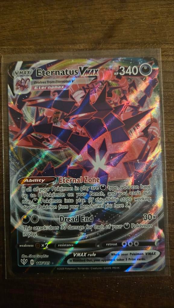 Eternatus VMAX (DAA 117), Ophalen of Verzenden, Nieuw, Losse kaart, Foil