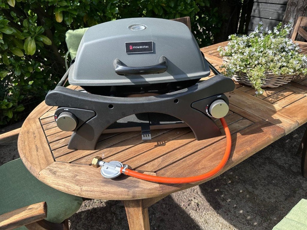 Kitchen Brothers tafel barbecue, Tuin en Terras, Gasbarbecues, Ophalen of Verzenden, Nieuw, Kichen Brothers