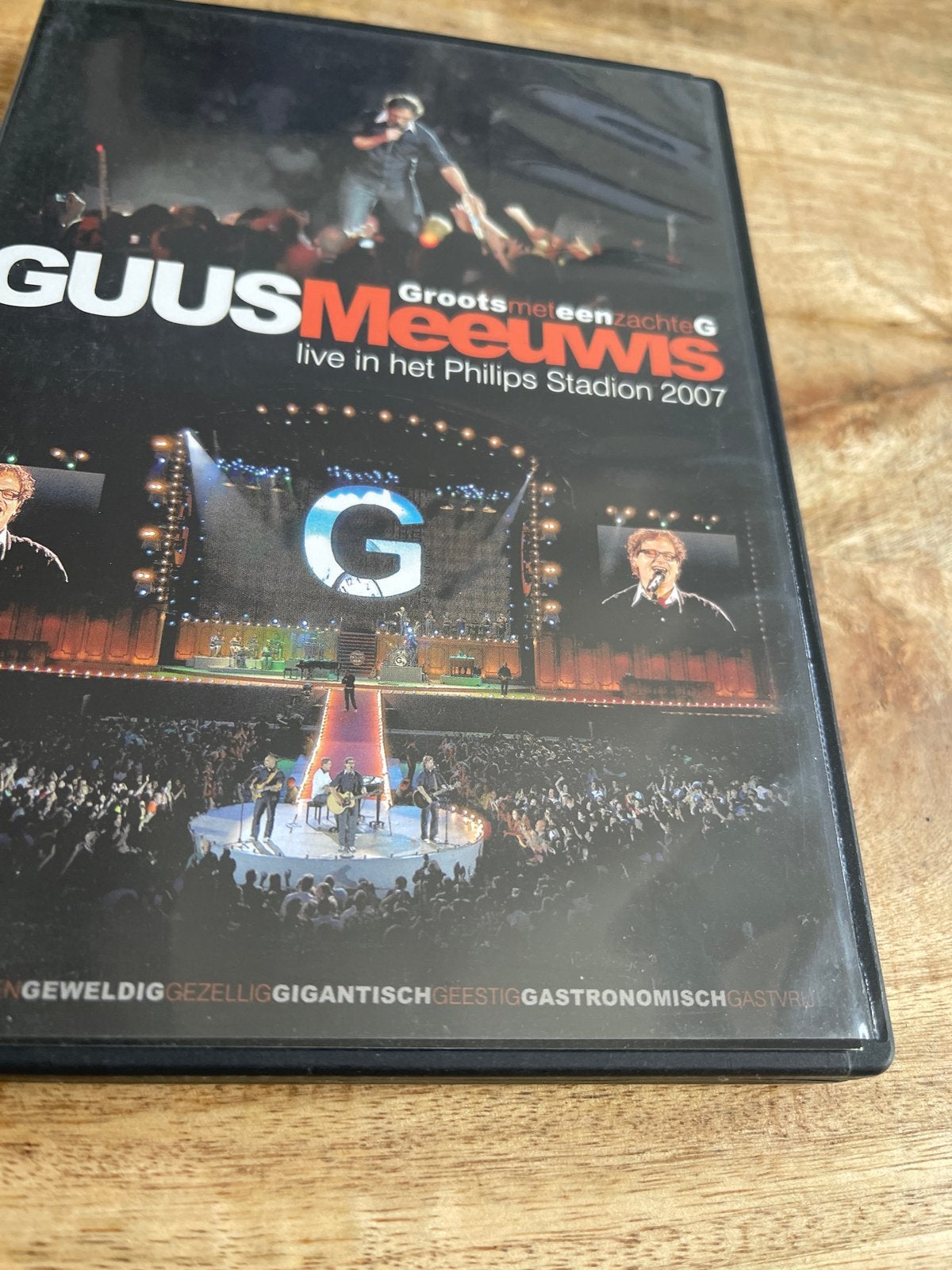 Guus Meeuwis - Groots met een zachte G (DVD), Alle leeftijden, Nederlands, Concert, Gebruikt