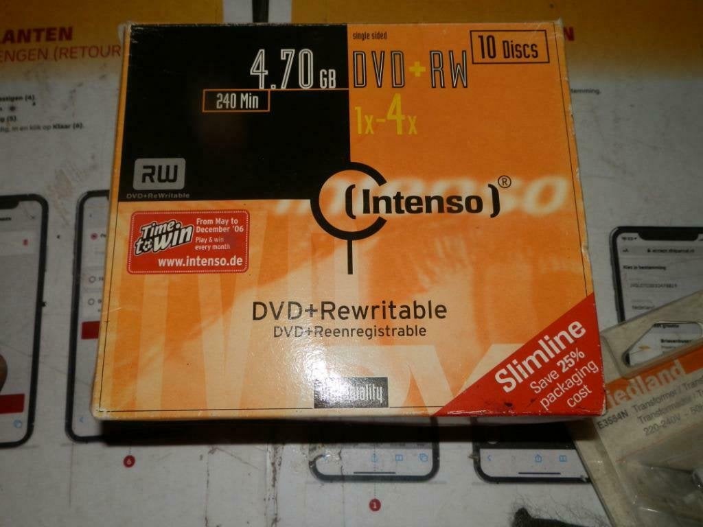 CD-RW cd recordable doosje, Computers en Software, Beschrijfbare discs, Ophalen of Verzenden, Nieuw, Herschrijfbaar