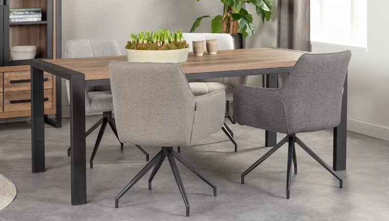 Eettafel Wisconsin 190CM van Bommel Wonen in perfecte staat!, Ophalen, Zo goed als nieuw