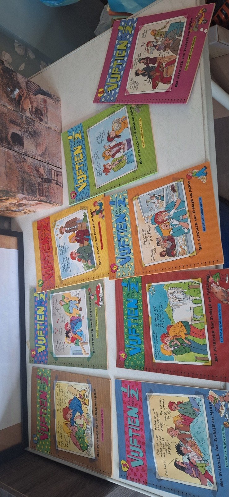 Het Plakboek van Fransje en Marie - Vijftien en een half, Ophalen of Verzenden, Gelezen, Andrea Kruis, Fictie