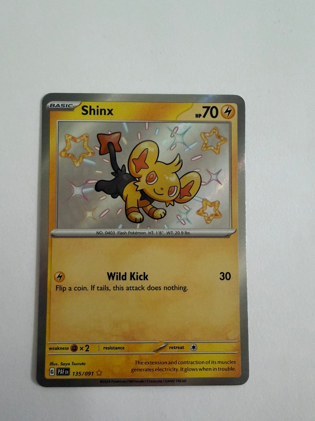 shinx shiny, Ophalen of Verzenden, Zo goed als nieuw