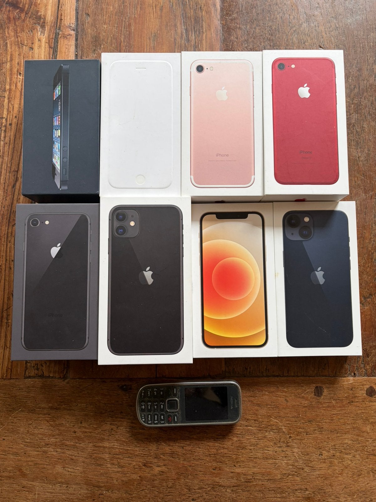 diverse iphones van 5 tm 13, Telecommunicatie, Mobiele telefoons | Apple iPhone, 70 %, Zwart, Ophalen of Verzenden, Zonder simlock
