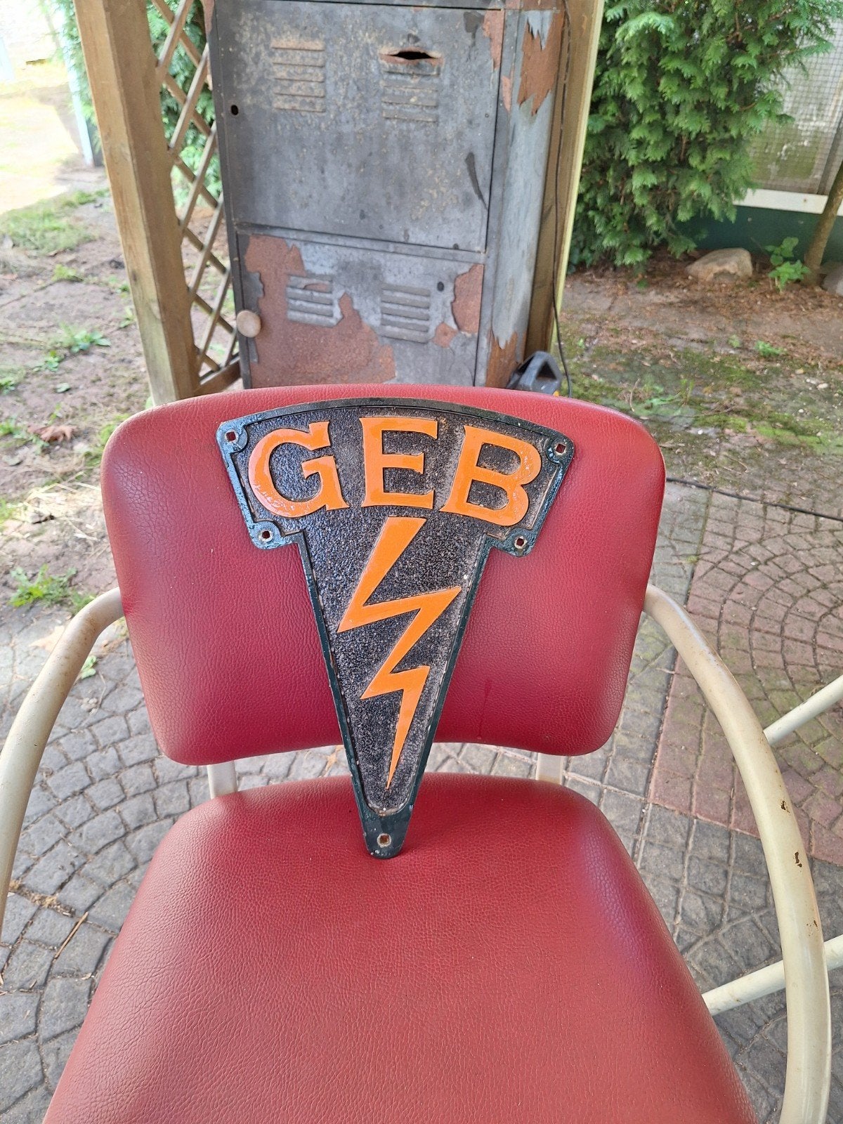 GEB Bord. Alleen ophalen!, Ophalen, Reclamebord