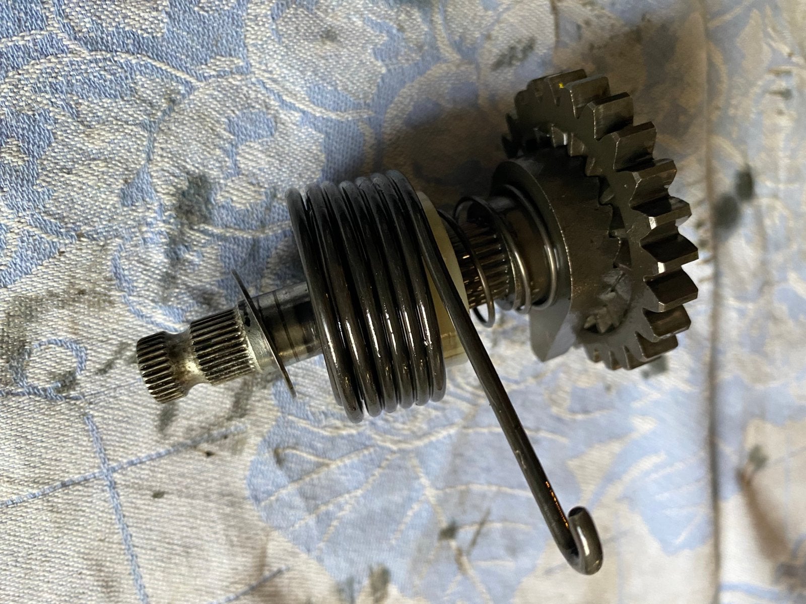 Kickstarteras krans honda mb mt mtx-ot. 80/50cc 16mm as, Ophalen of Verzenden, Gebruikt, Blok