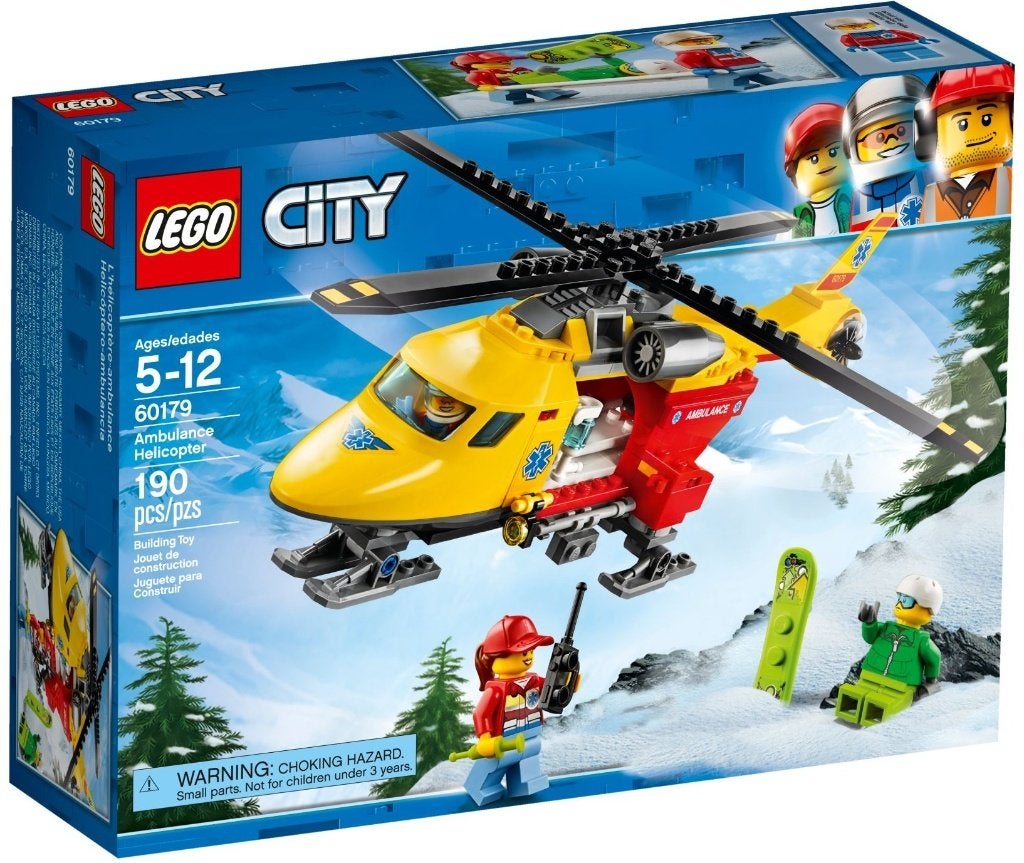 60179 - City: Ambulance Helicopter, Kinderen en Baby's, Hello@support.lego.com, Lego, Nieuw, Ophalen of Verzenden