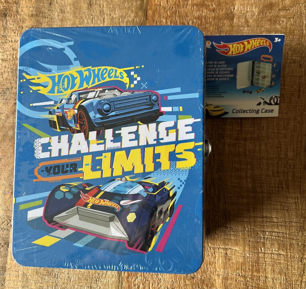 Hotwheels opbergkoffertje voor 18 auto´s, Ophalen of Verzenden, Nieuw