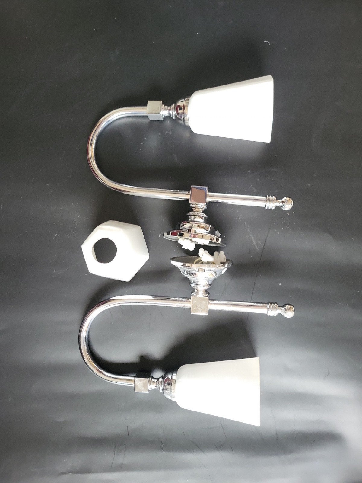 Retro wandlampjes - Marinus Licht Utrecht - Kleine fitting, Huis en Inrichting, E14 (klein), Nieuw, Ophalen of Verzenden, Glas