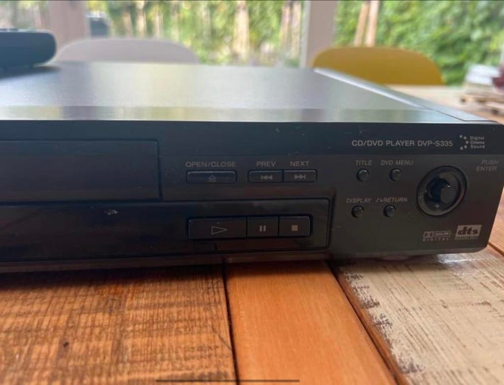 Sony DVP-S335 DVD/CD/VIDEO CD speler met afstandsbediening, Ophalen of Verzenden, Gebruikt, Dvd-speler, Sony
