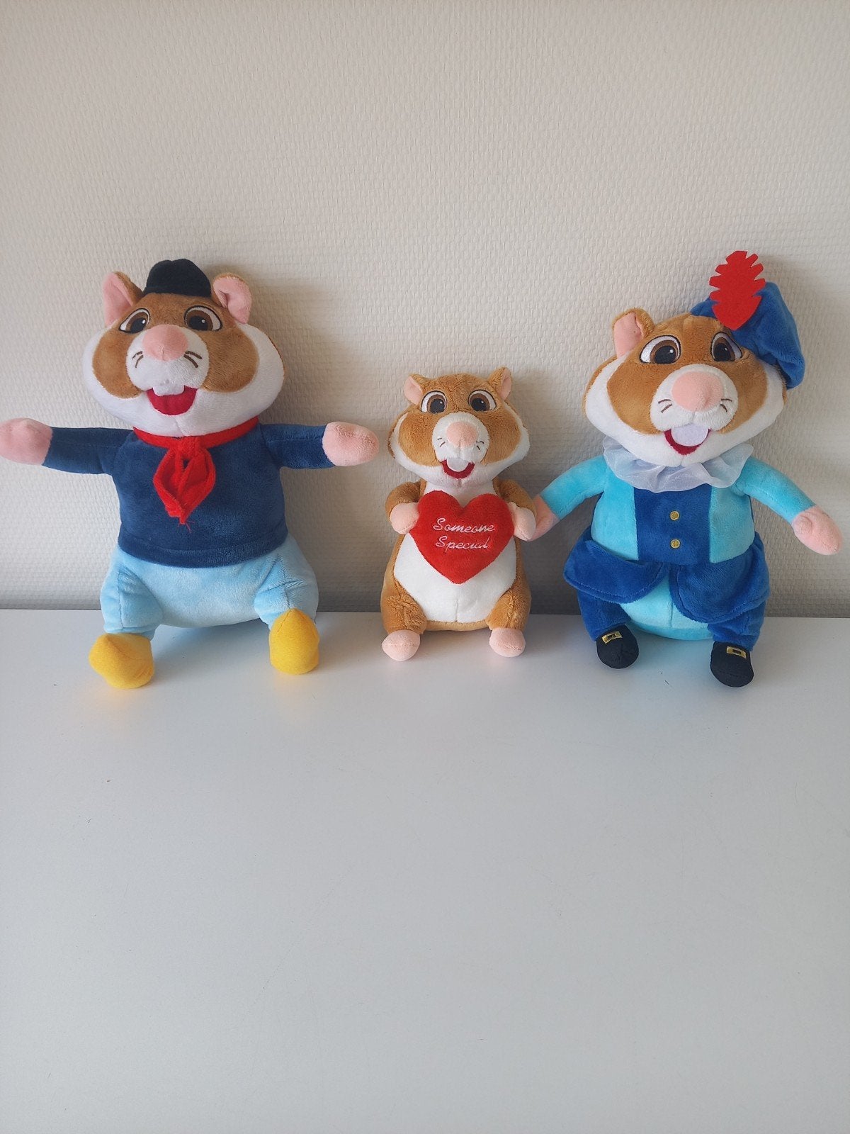Nieuwe Hamster Knuffels -AH, Kinderen en Baby's, Speelgoed | Knuffels en Pluche, Hamster, Nieuw, Ophalen of Verzenden, Middelgroot (20 tot 80 cm)