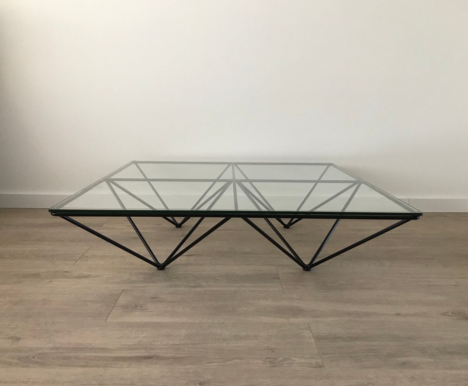 Vintage paolo piva alanda coffee table B&B Italië Amsterdam, 45 tot 60 cm, Minder dan 55 cm, Gebruikt, Rond