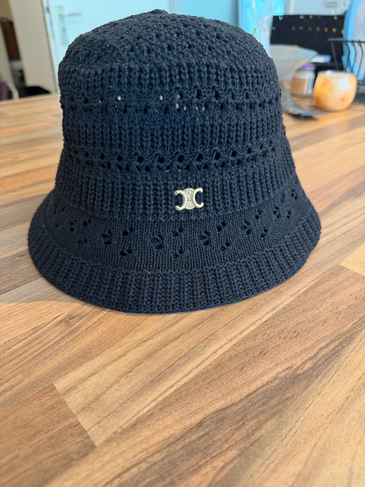 Celine stijl gehaakte bucket hat, Kleding | Dames, Hoeden en Petten, Ophalen of Verzenden, Nieuw, One size fits all, Hoed