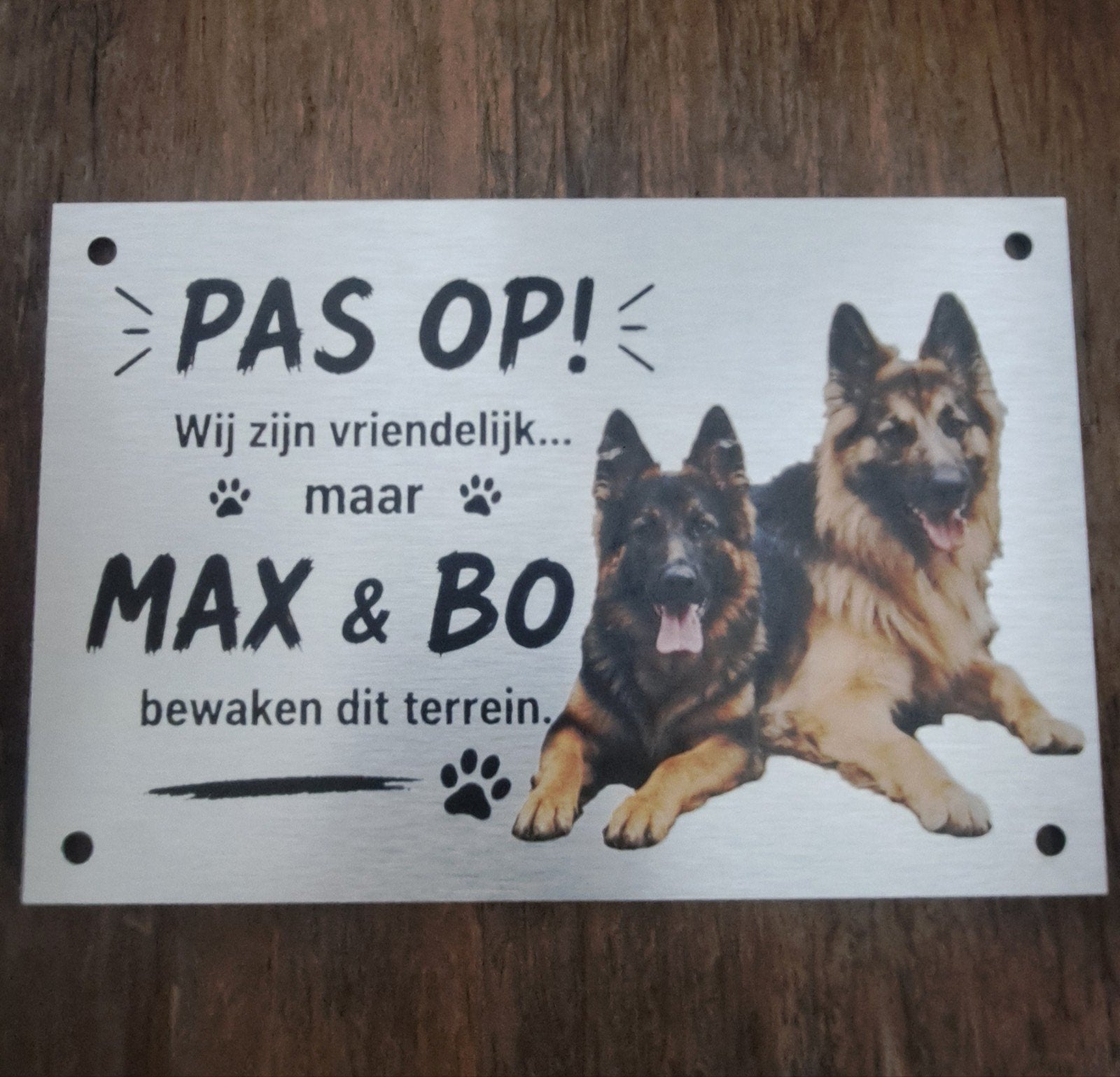 waakborden personaliseren, Dieren en Toebehoren, Verzenden, Nieuw