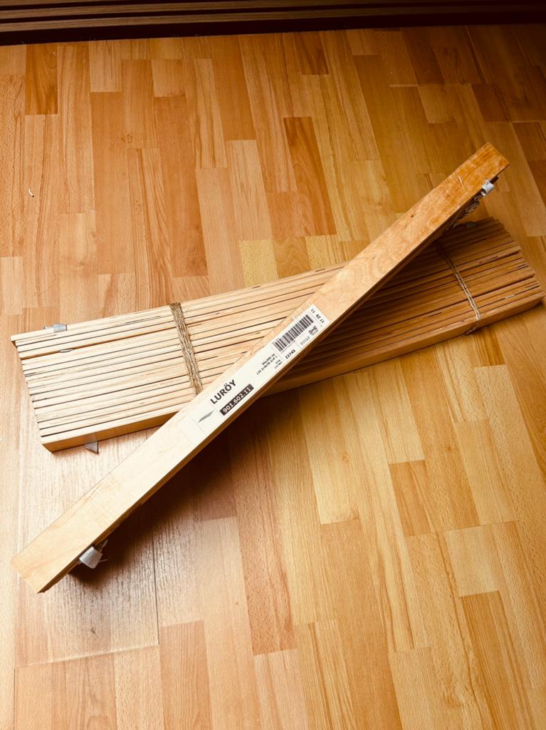 Lattenbodem 90X200, 90 cm, Eenpersoons, Bruin, Ophalen of Verzenden