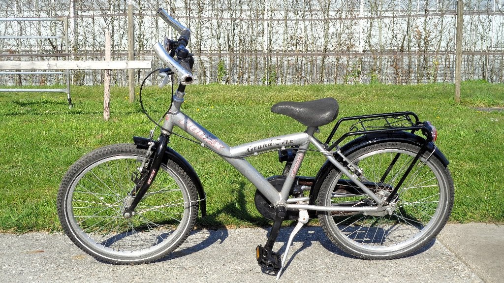 Rodex Grand-Prix kinderfiets voor jongen -32 frame  20 inch-, Fietsen en Brommers, Ophalen, Gebruikt, Rodex, Terugtraprem