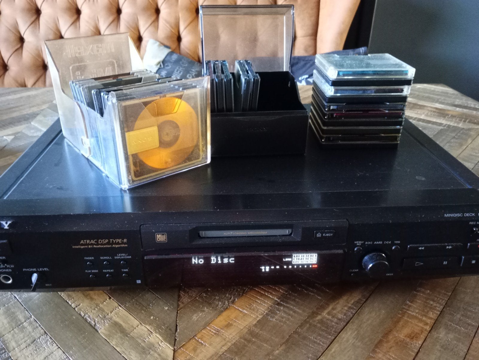 Sony minidisc speler. MDS je530, Ophalen of Verzenden, Minidisc-speler