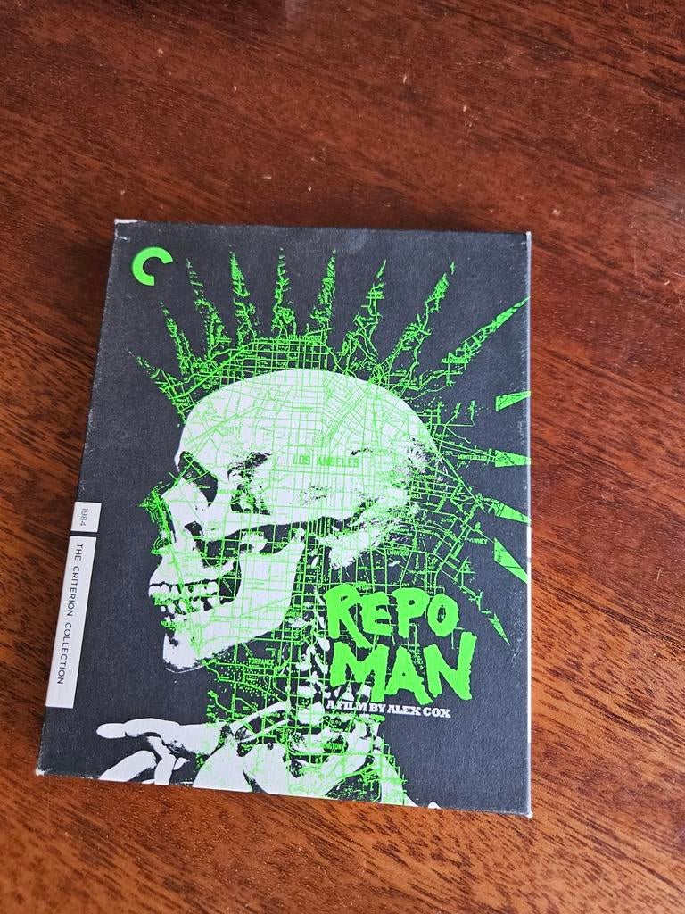 Repo Man (Criterion Collection) Blu-ray -, Cd's en Dvd's, Ophalen of Verzenden, Zo goed als nieuw