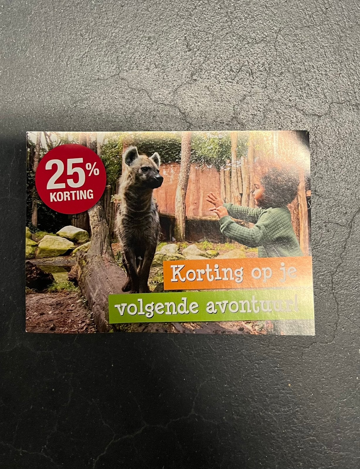 25% korting dierentuin amersfoort, Drie personen of meer, Kortingsbon