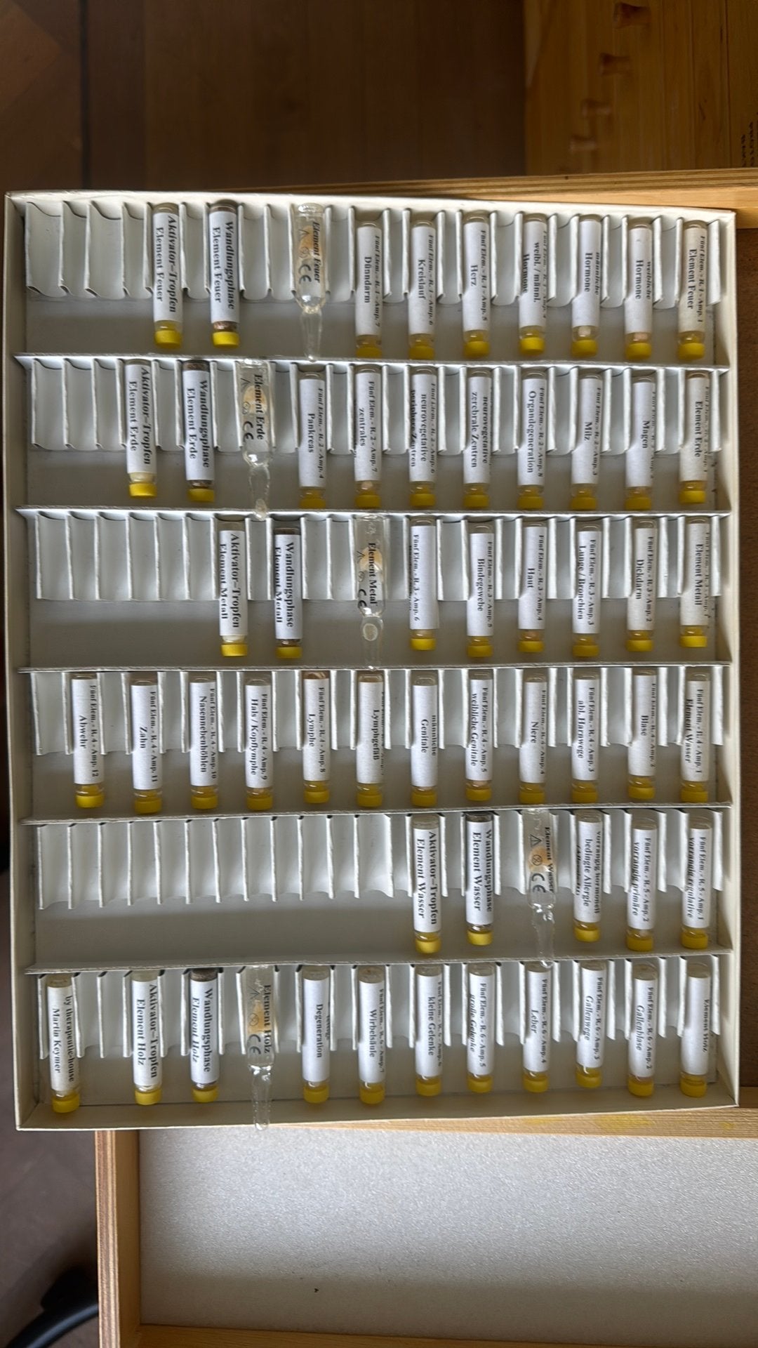 Bioresonantie testdoos dr keymer 5 elementen, Ophalen, Nieuw, Overige typen