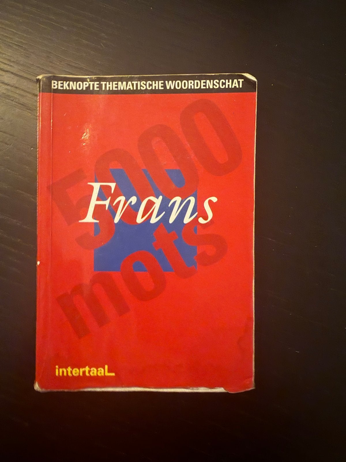 Beknopte Thematische Woordenschat Frans - Intertaal, Ophalen of Verzenden, Zo goed als nieuw, Non-fictie