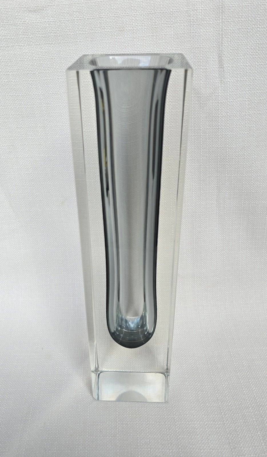 Murano vintage Blokvaas, prachtige staat, H 26 cm, 26 cm, Handgemaakt, Ophalen of Verzenden, Glas