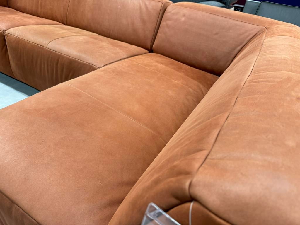 Nieuw Label Vandenberg Teddy Hoekbank Leer Design Bank, Hoekbank, Nieuw, Leer, Ophalen of Verzenden