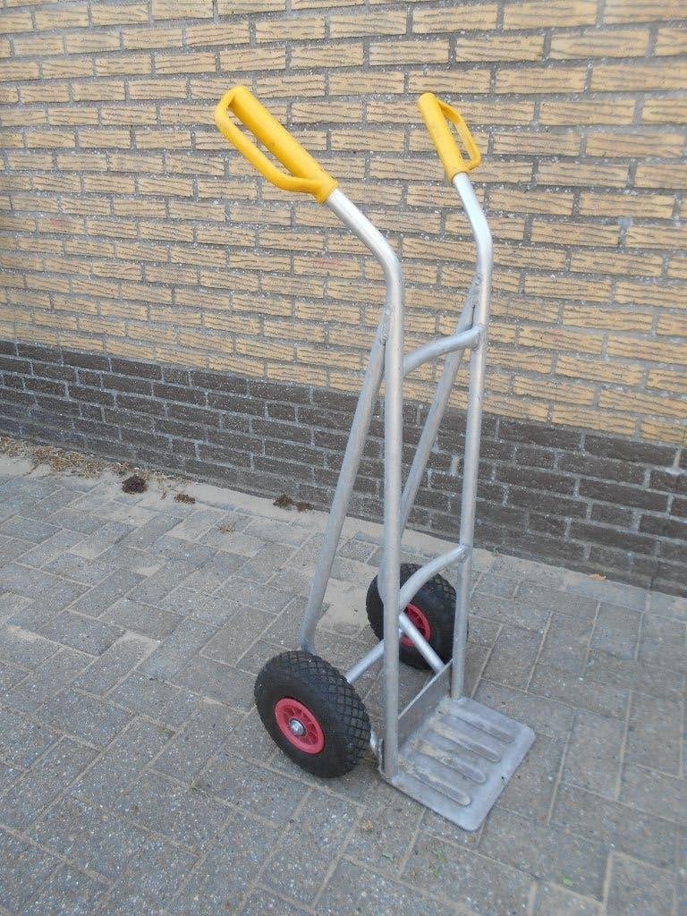 aluminium steekwagen, Doe-het-zelf en Verbouw, Transportwagens, 60 tot 80 liter, Ophalen, Gebruikt, Steekwagen