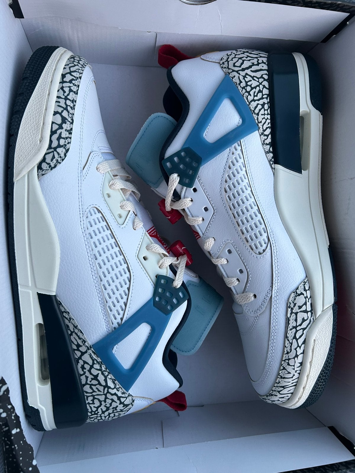 Jordan Spizike Nieuw 47.5, Ophalen, Nieuw, Wit, Sneakers of Gympen