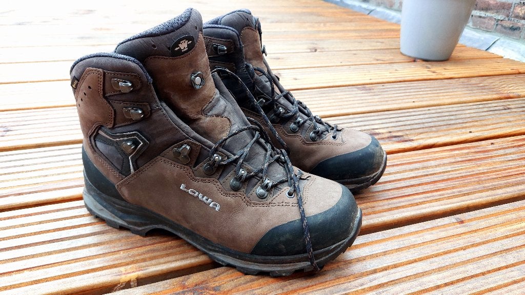 Lowa Camino Evo GTX Wide herenwandelschoen EU 44,5   UK 10, Lowa, Bruin, Ophalen of Verzenden, Zo goed als nieuw
